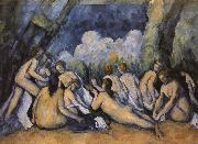 Paul Cezanne big bath person china oil painting artist